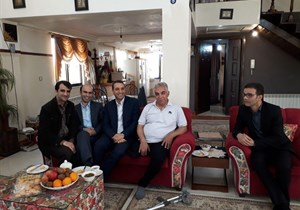 دیدار با دانشجوی جانباز آموزشکده سما سیاهکل
