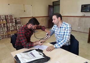 اجرای برنامه خطرسنجی بیماری های قلبی و عروقی در سما لاهیجان