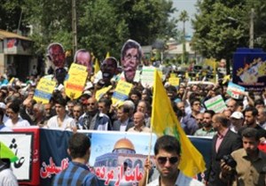 شرکت سمائیان استان گیلان در راهپیمایی روز قدس 