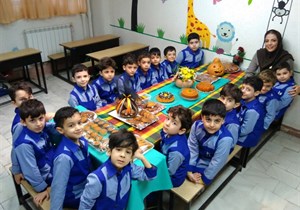 برگزاری جشنواره کدو در پیش دبستان سما