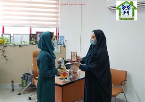 افتخار آفرینی مربی مدرسه سبز سما لاهیجان در مسابقه استانی