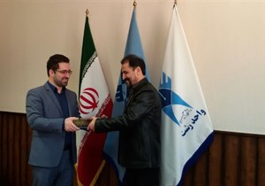 مراسم تکریم از رئیس آموزشکده سما واحد شت